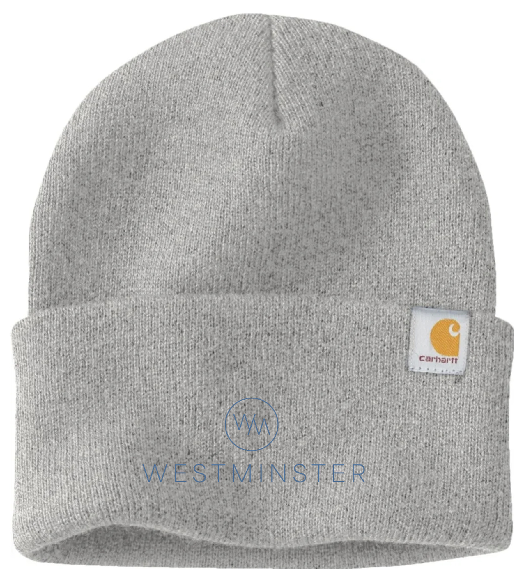 Carhartt Watch Cap 2.0 Heather Grey with Westminster