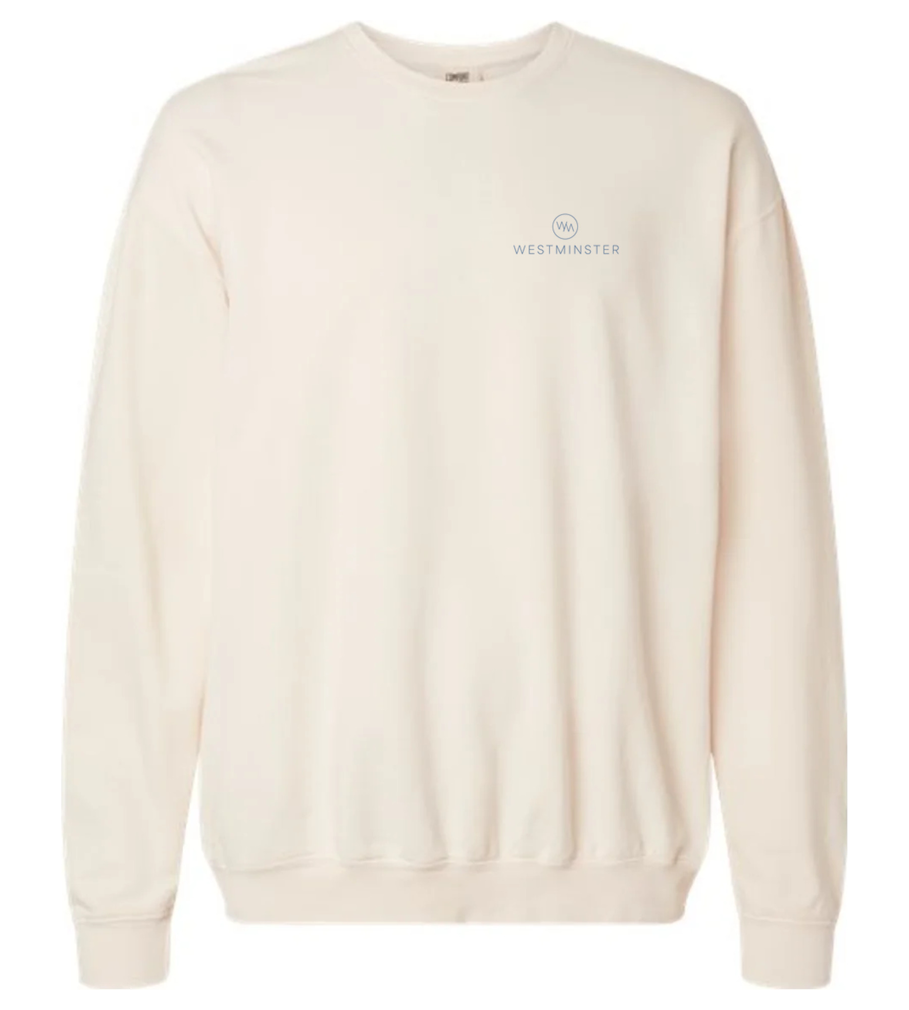 Comfort Colors Garment-Dyed Lightweight Fleece Crewneck Sweatshirt